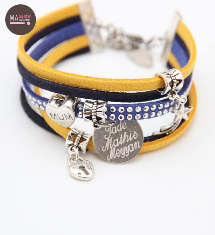 le bracelet creatif que j'ai acheté